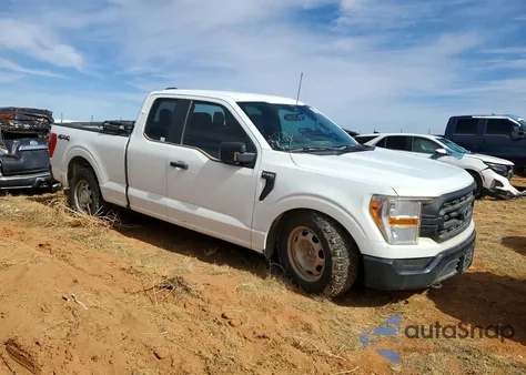 2022 Ford F150 Super Cab z USA, uszkodzony, nr VIN 1FTFX1E5XNFB80141